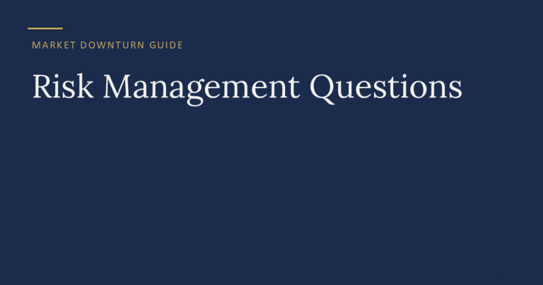 Risk management questions to ask your financial advisor