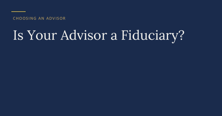 What is a fiduciary financial advisor and how to verify